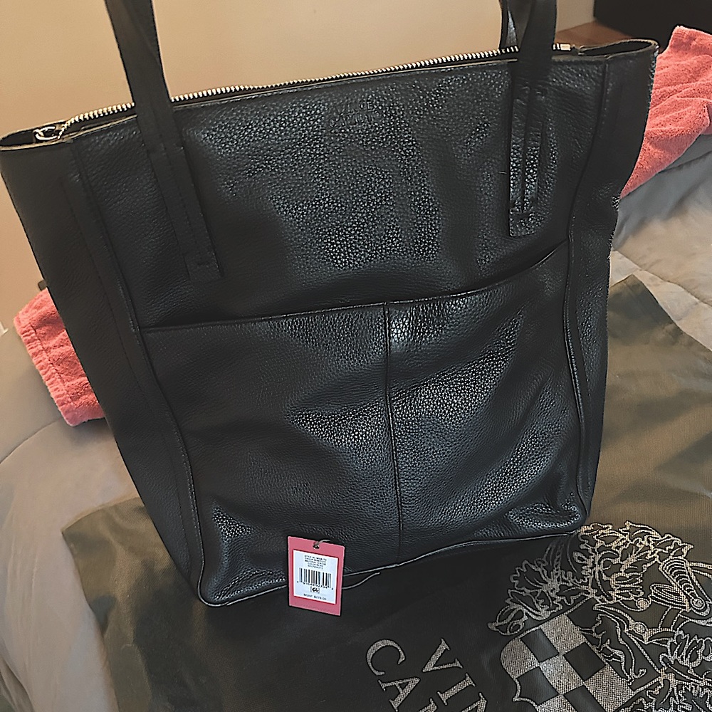 Vince Camuto Leather Tote